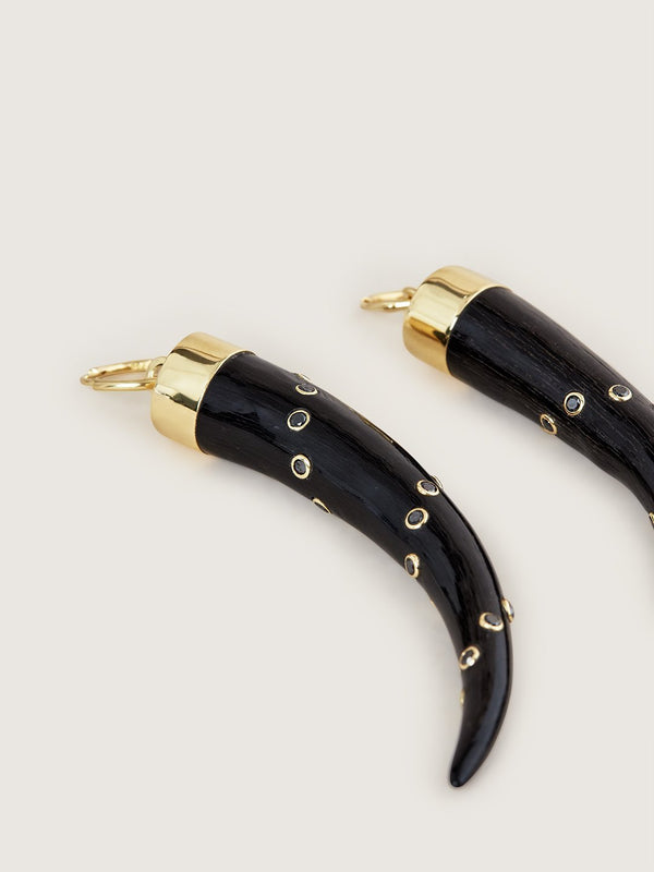 The Karoo Collection Earrings - Black Diamond Sleeper