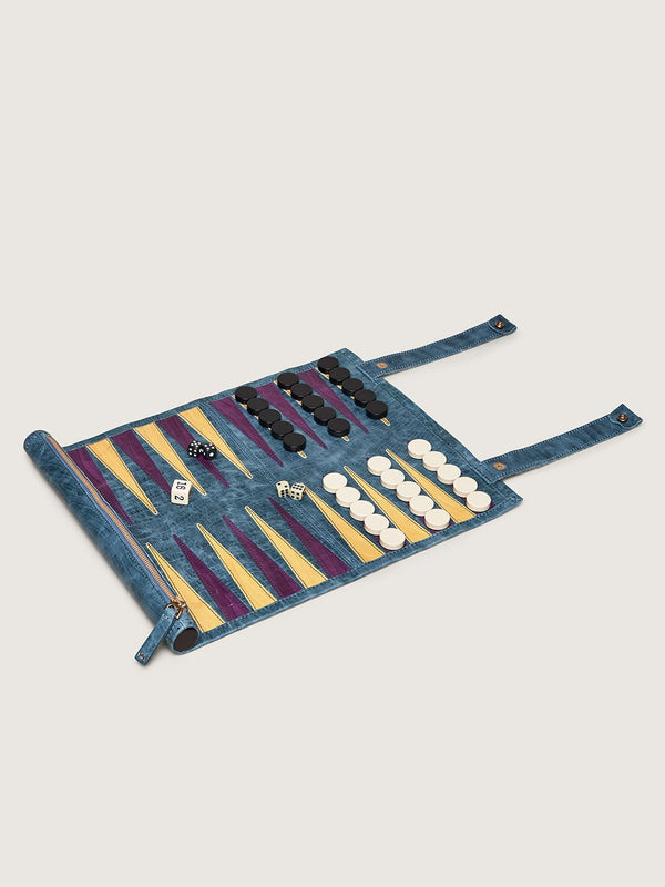 Backgammon Board - Clemaris African Violet