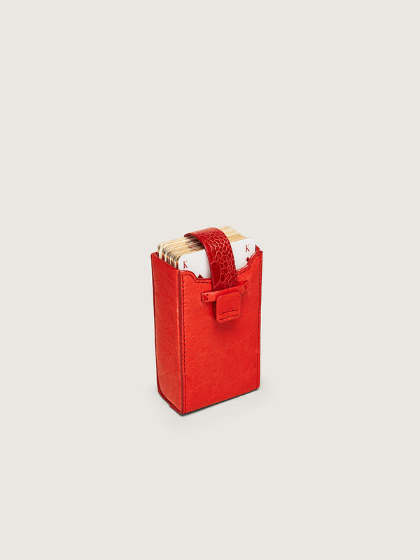 Playing Card Holder - Scarlet Red