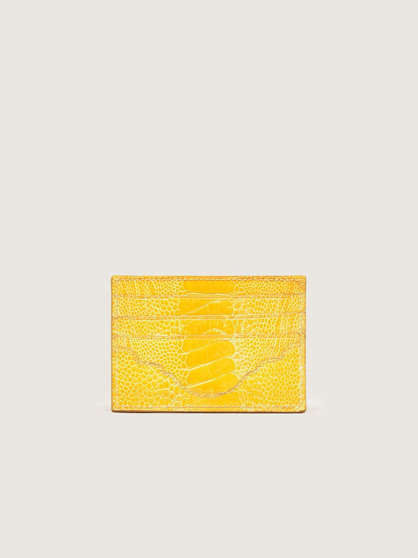 Card Holder - Ostrich Shin Sun