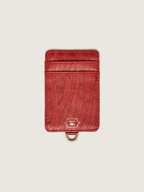 Phone Wallet - Flame Red Blesbok